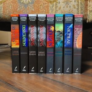 The Left Behind CHRISTIAN BOOK SERIES Novels books 1-6 (with 2 #6's)) and 9 & 10